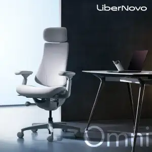 Кресло офисное LiberNovo Omni Space Gray 48 см (CP-GW-0000015-00-00) UA