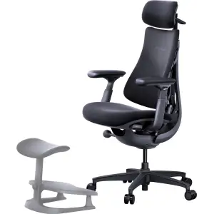 Кресло офисное LiberNovo Omni Midnight Black 48 см (CP-GW-0000015-00-01) UA