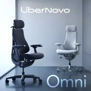 Кресло офисное LiberNovo Omni Midnight Black 48 см (CP-GW-0000015-00-01) UA