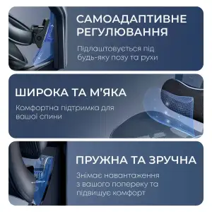 Крісло офісне Sihoo Doro C300 Pro Mesh Black with footrest (Doro-C300-Pro-M101-JT) UA