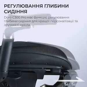 Крісло офісне Sihoo Doro C300 Pro Mesh Black with footrest (Doro-C300-Pro-M101-JT) UA