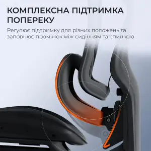 Крісло офісне Sihoo Doro C300 Pro Mesh Black (DORO-C300-PRO-M101) UA