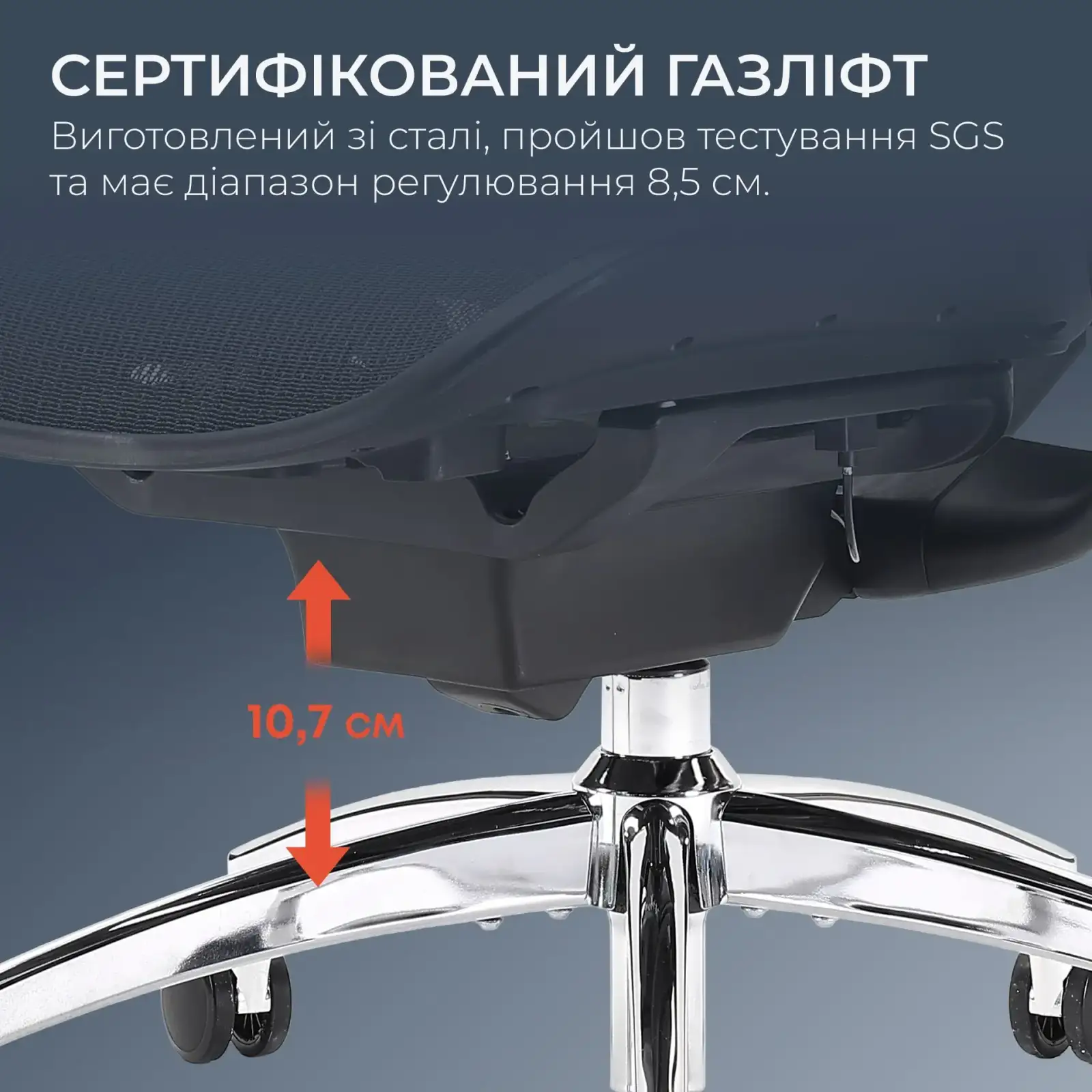 Крісло офісне Sihoo Doro C300 Pro Mesh Black (DORO-C300-PRO-M101) UA