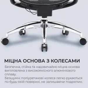 Крісло офісне Sihoo Doro C300 Pro Mesh Black (DORO-C300-PRO-M101) UA