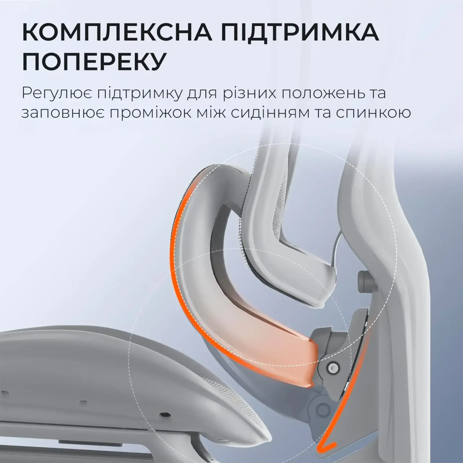 Крісло офісне Sihoo Doro C300 Pro Mesh White (DORO-C300-PRO-M102) UA