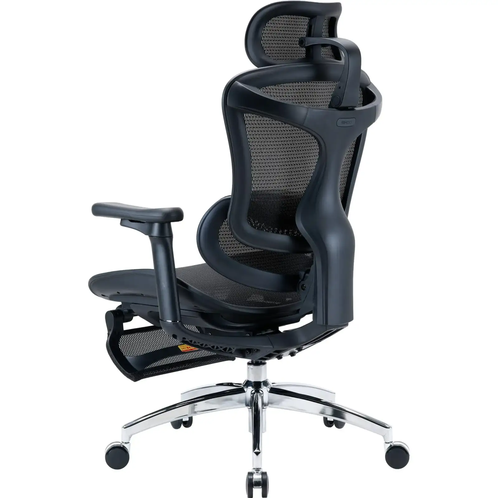 Крісло офісне Sihoo Doro C300L Mesh Black with footrest (Doro-C300L-A3-101-JT) UA