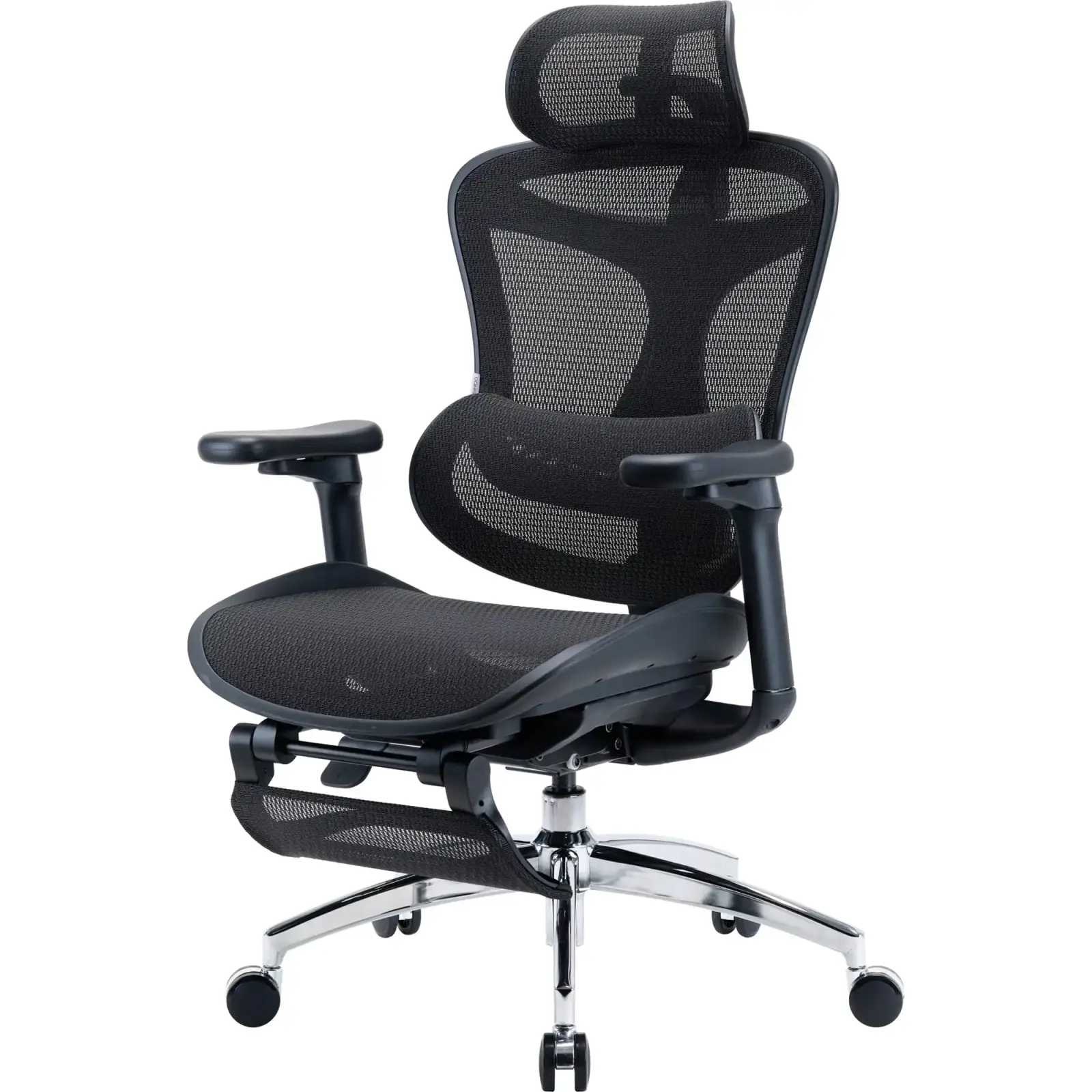 Крісло офісне Sihoo Doro C300L Mesh Black with footrest (Doro-C300L-A3-101-JT) UA