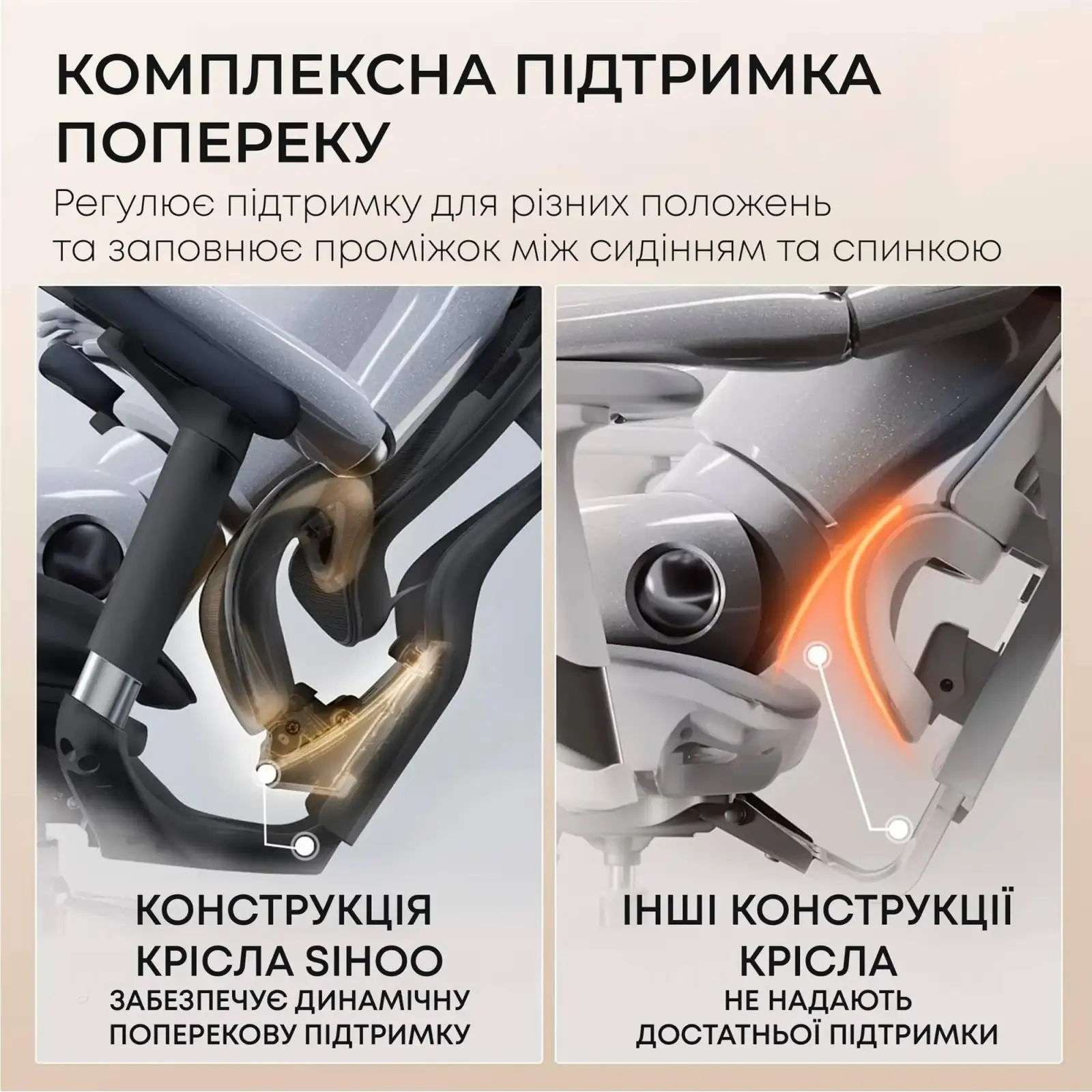 Крісло офісне Sihoo Doro C300L Mesh Black with footrest (Doro-C300L-A3-101-JT) UA