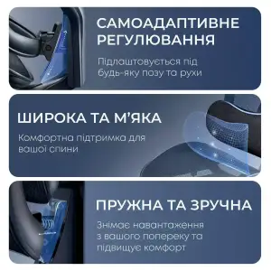 Крісло офісне Sihoo Doro C300L Mesh Black with footrest (Doro-C300L-A3-101-JT) UA