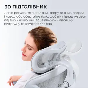 Кресло офисное Sihoo Doro C300L Mesh White with footrest (Doro-C300L-A3-102-JT) UA