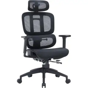 Крісло офісне Officepro OC680B Black UA