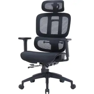 Крісло офісне Officepro OC680B Black UA