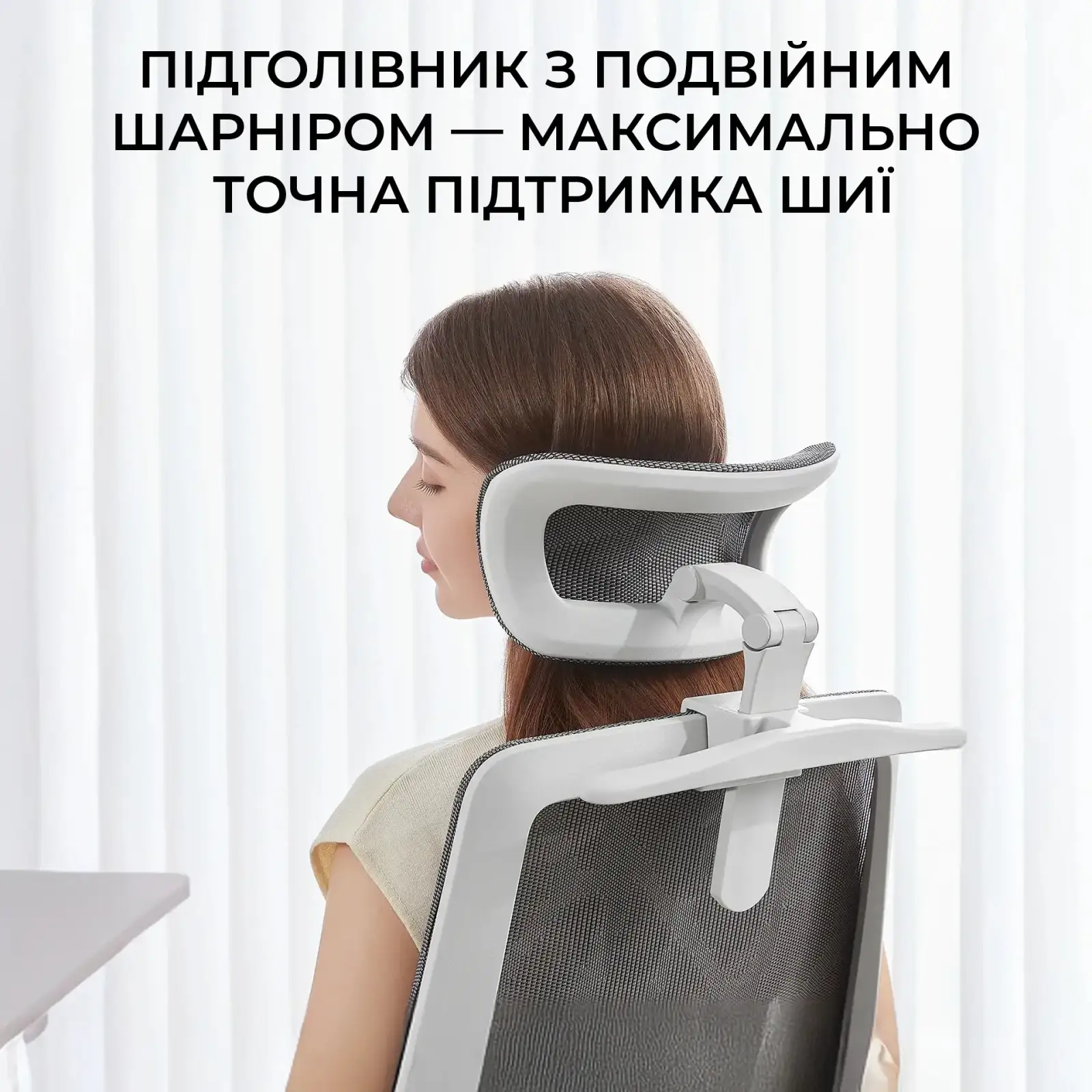 Кресло офисное Sihoo M59AS Mesh Gray (M59AS-M301) UA