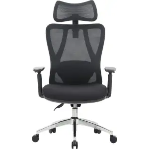Крісло офісне OfficePro Aero OC490B Black UA