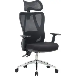Крісло офісне OfficePro Aero OC490B Black UA