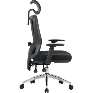 Крісло офісне OfficePro Aero OC490B Black UA
