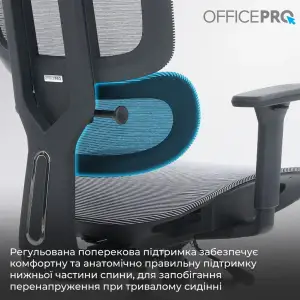 Кресло офисное Officepro Skyline OC680-B-G-G Black/Grey UA