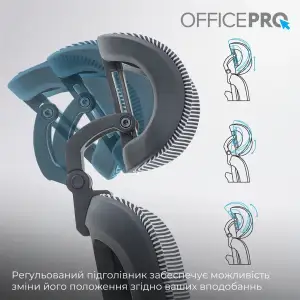 Кресло офисное Officepro Skyline OC680-B-G-G Black/Grey UA
