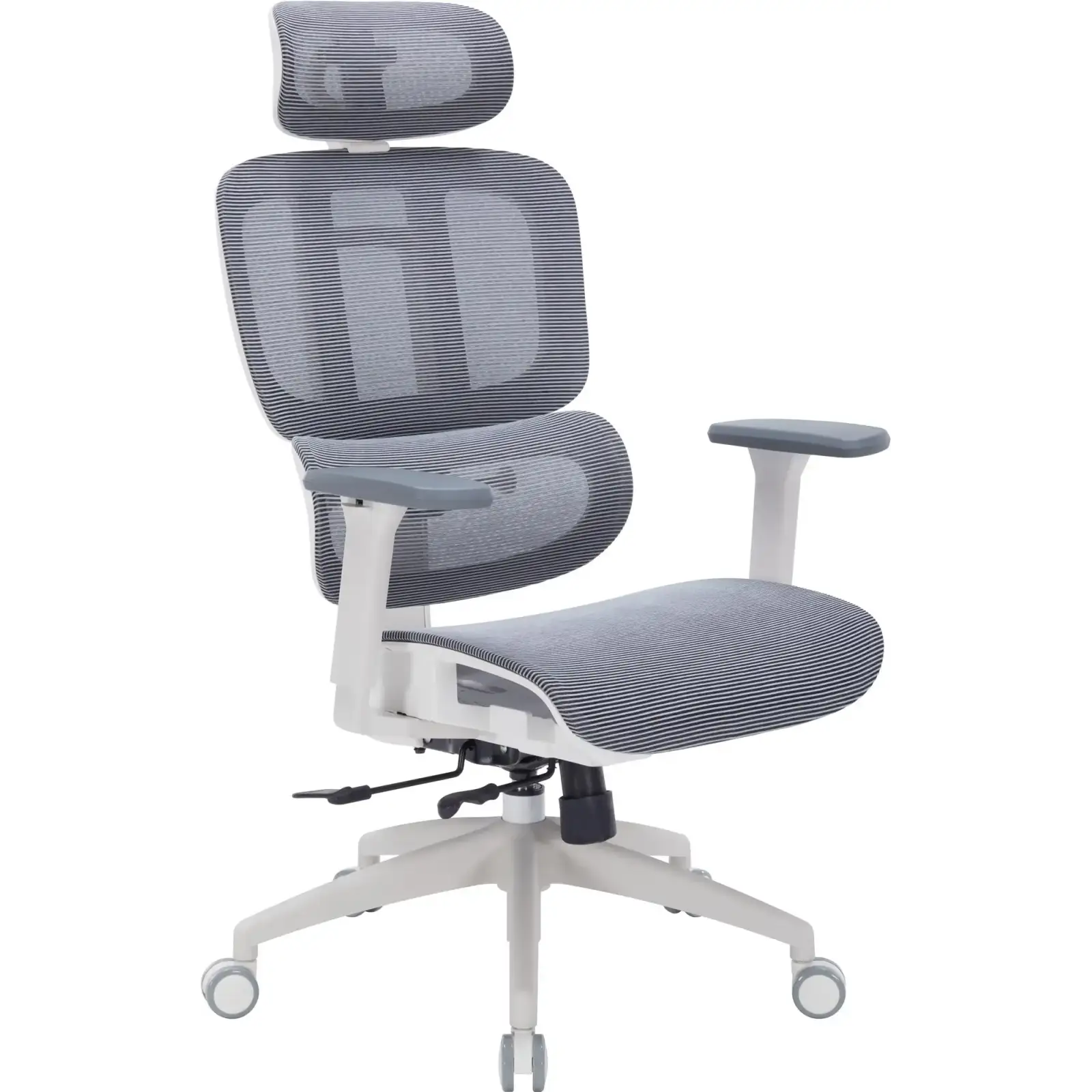 Кресло офисное Officepro Skyline White/Dark Gray (OC680-W-DG-DG) UA