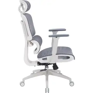 Кресло офисное Officepro Skyline White/Dark Gray (OC680-W-DG-DG) UA