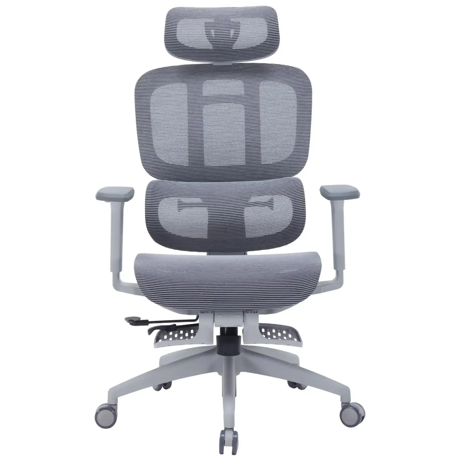 Кресло офисное Officepro Skyline Footrest Gray/Dark Gray (OC750-G-DG-DG) UA