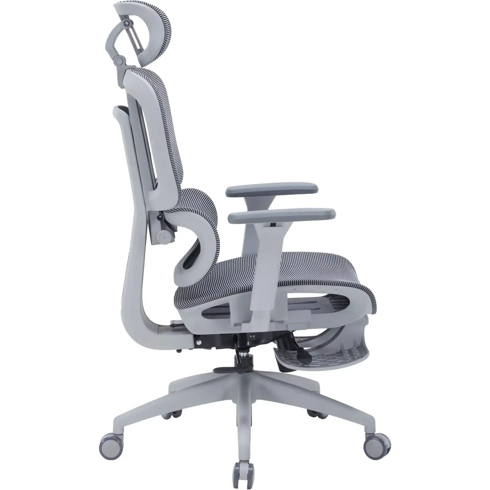 Кресло офисное Officepro Skyline Footrest Gray/Dark Gray (OC750-G-DG-DG) UA