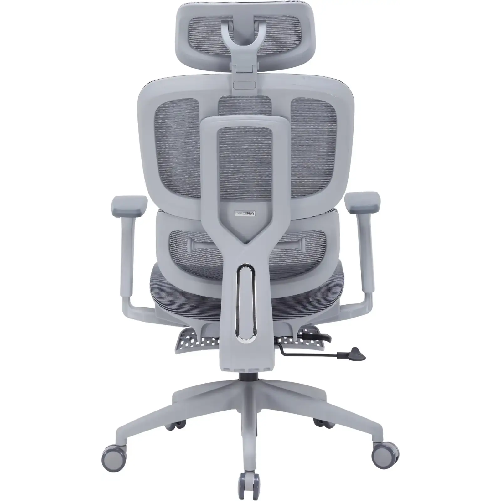 Кресло офисное Officepro Skyline Footrest Gray/Dark Gray (OC750-G-DG-DG) UA