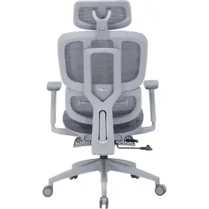 Кресло офисное Officepro Skyline Footrest Gray/Dark Gray (OC750-G-DG-DG) UA