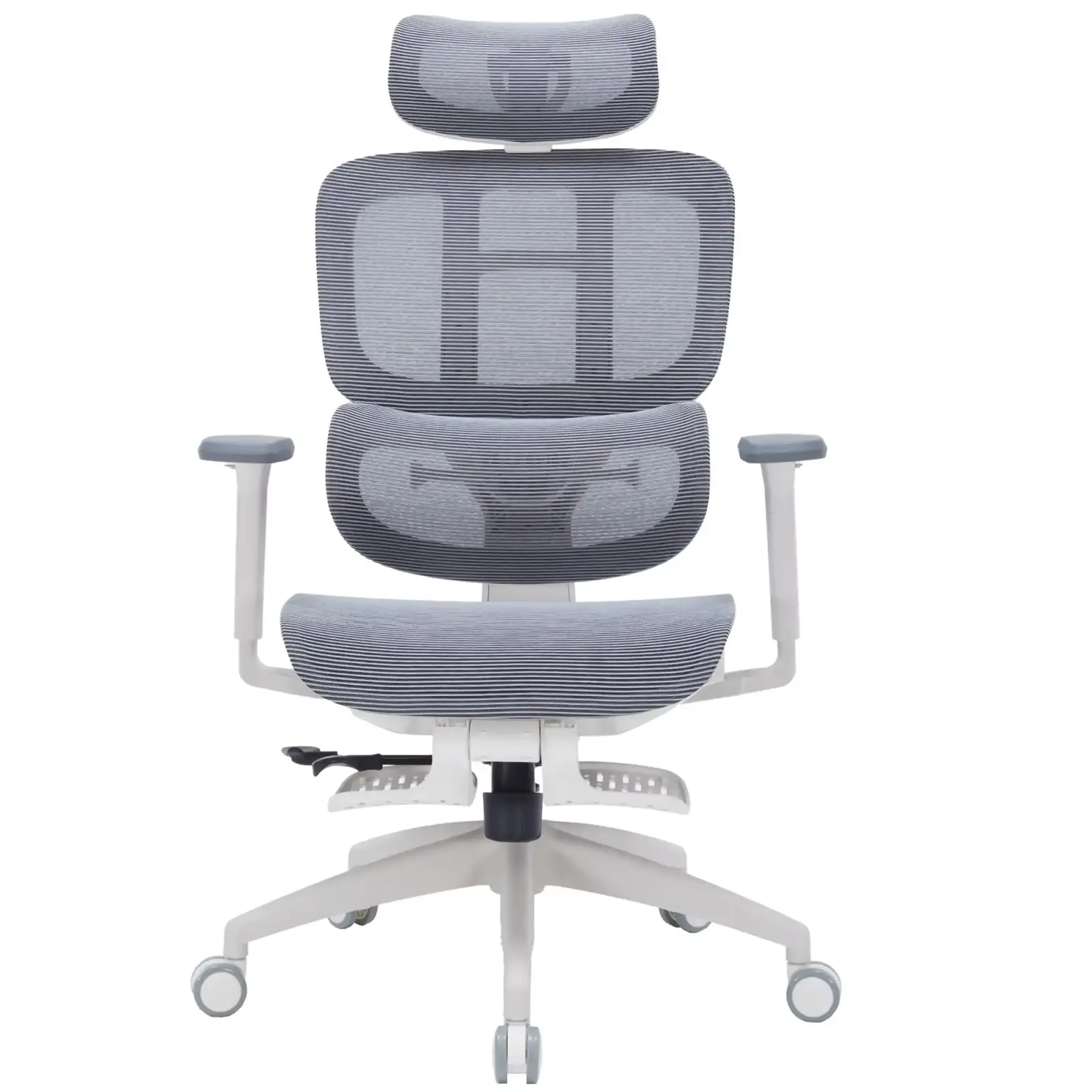 Кресло офисное Officepro Skyline Footrest White/Dark Gray (OC750-W-DG-DG) UA