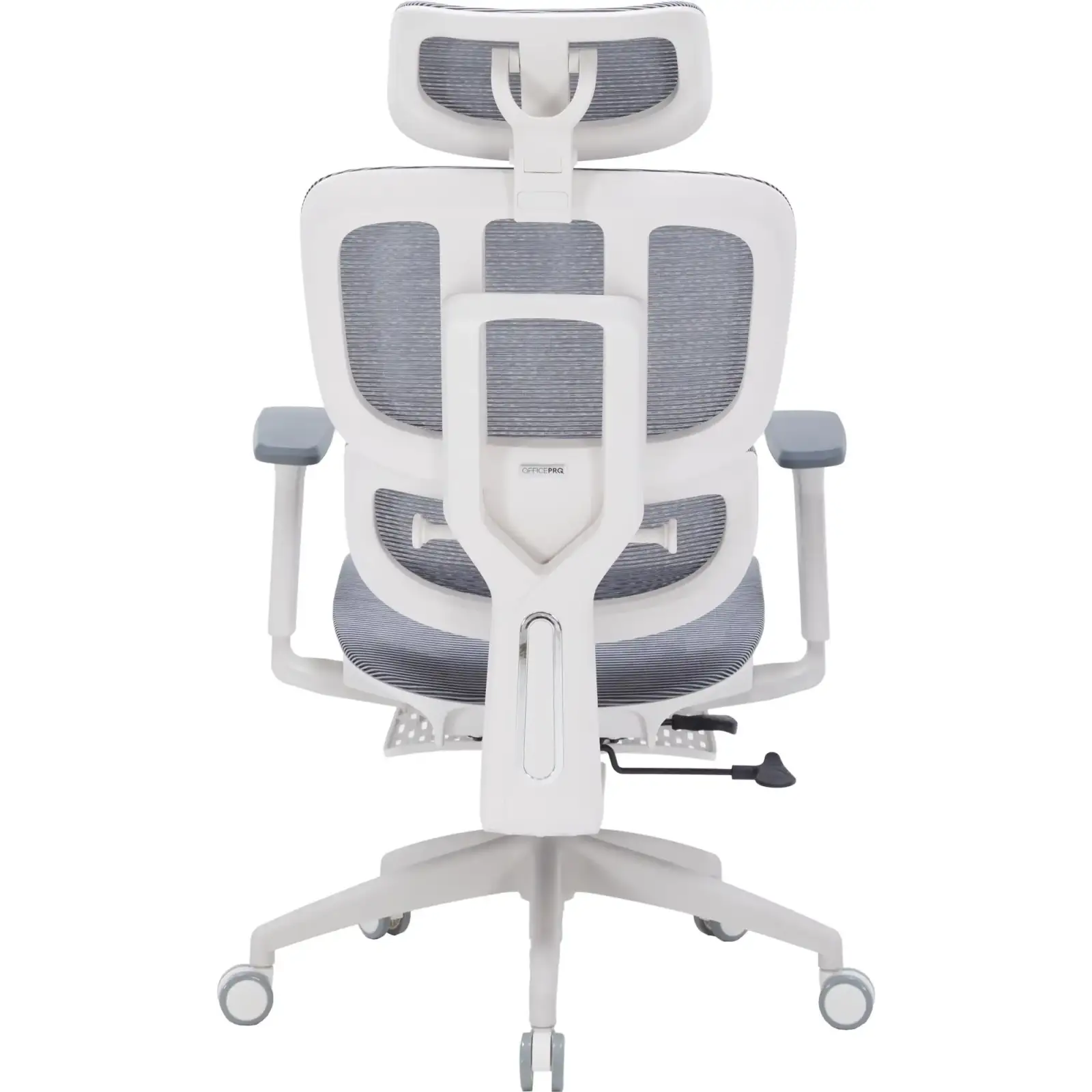 Кресло офисное Officepro Skyline Footrest White/Dark Gray (OC750-W-DG-DG) UA