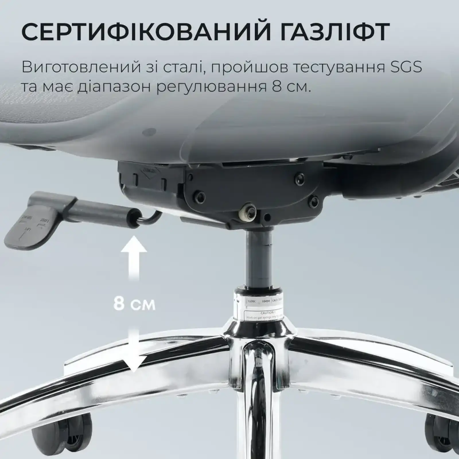 Крісло офісне Sihoo Doro S100 Mesh Black (S100-M301) UA