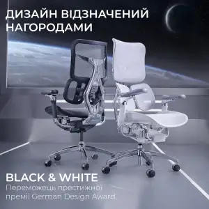 Крісло офісне Sihoo Doro S300 Mesh Dark Grey (S300-M201) UA