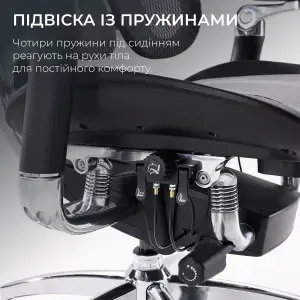 Крісло офісне Sihoo Doro S300 Mesh Dark Grey (S300-M201) UA