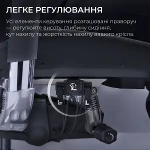 Крісло офісне Sihoo Doro S300 Mesh Dark Grey (S300-M201) UA