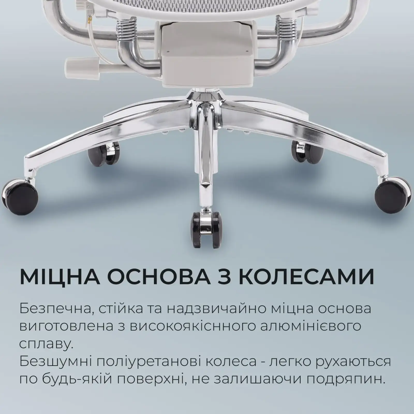 Крісло офісне Sihoo Doro S300 Mesh Light Grey (S300-M202) UA