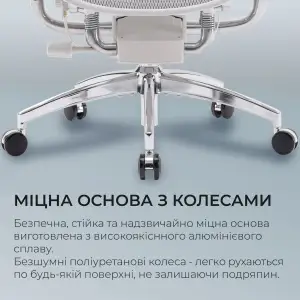 Крісло офісне Sihoo Doro S300 Mesh Light Grey (S300-M202) UA