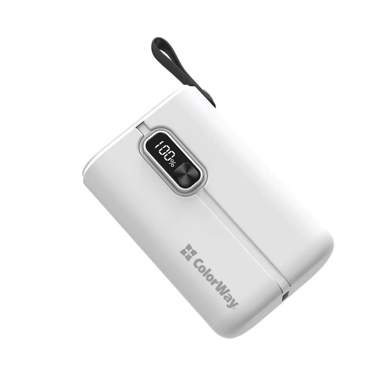 Зовнішній акумулятор ColorWay Full Power 10000mAh White (CW-PB100LPK2WT-PDD) UA