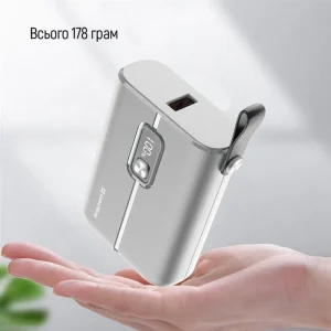 Зовнішній акумулятор ColorWay Full Power 10000mAh White (CW-PB100LPK2WT-PDD) UA