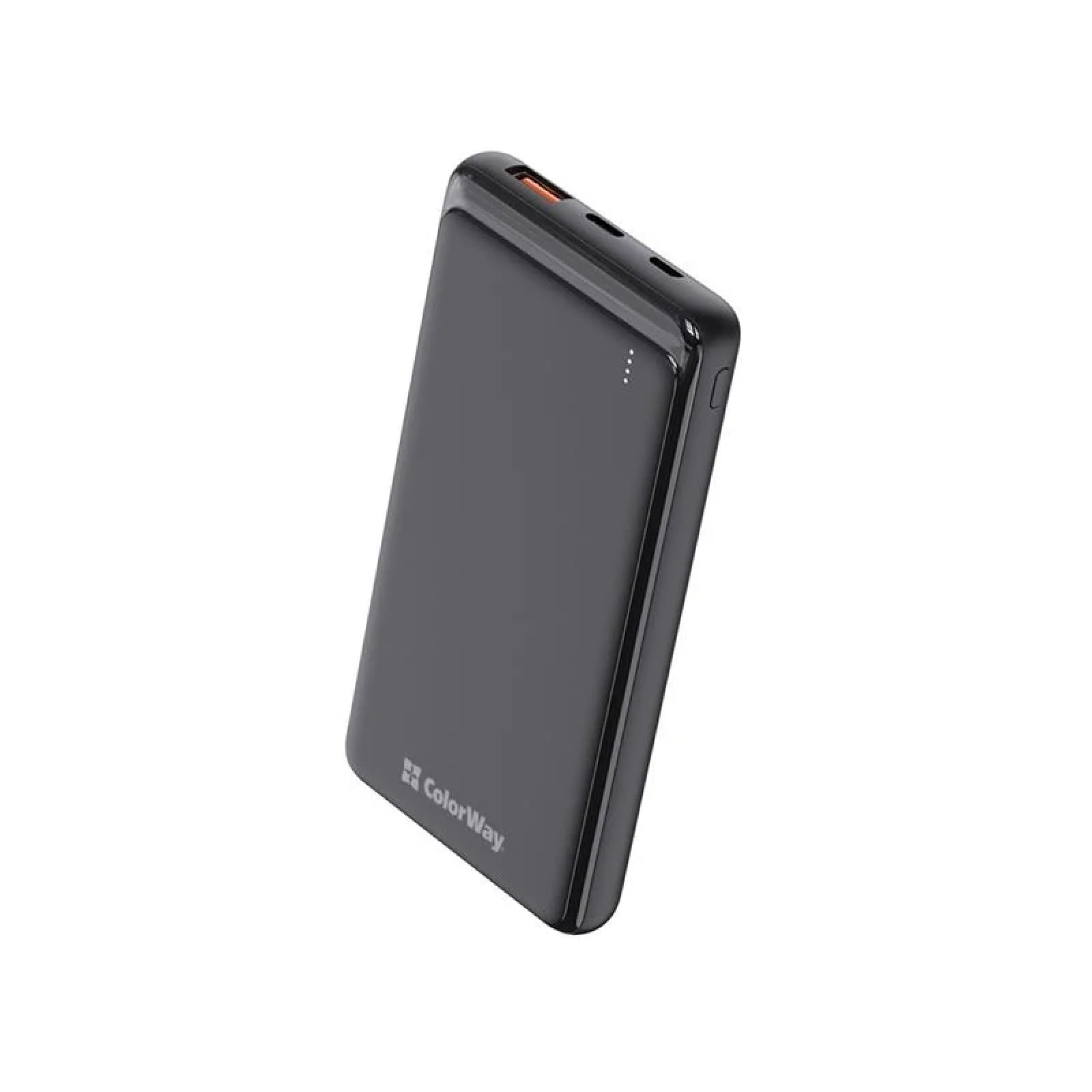 Зовнішній акумулятор ColorWay Slim PD 10000mAh Black (CW-PB100LPG3BK-PD) UA