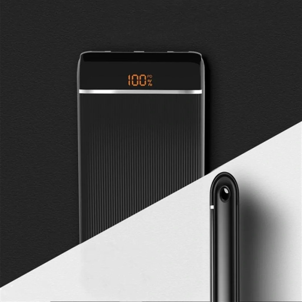 Зовнішній акумулятор SkyDolphin SP28 PD+QC3.0 10000mAh Black (PB-000090) UA