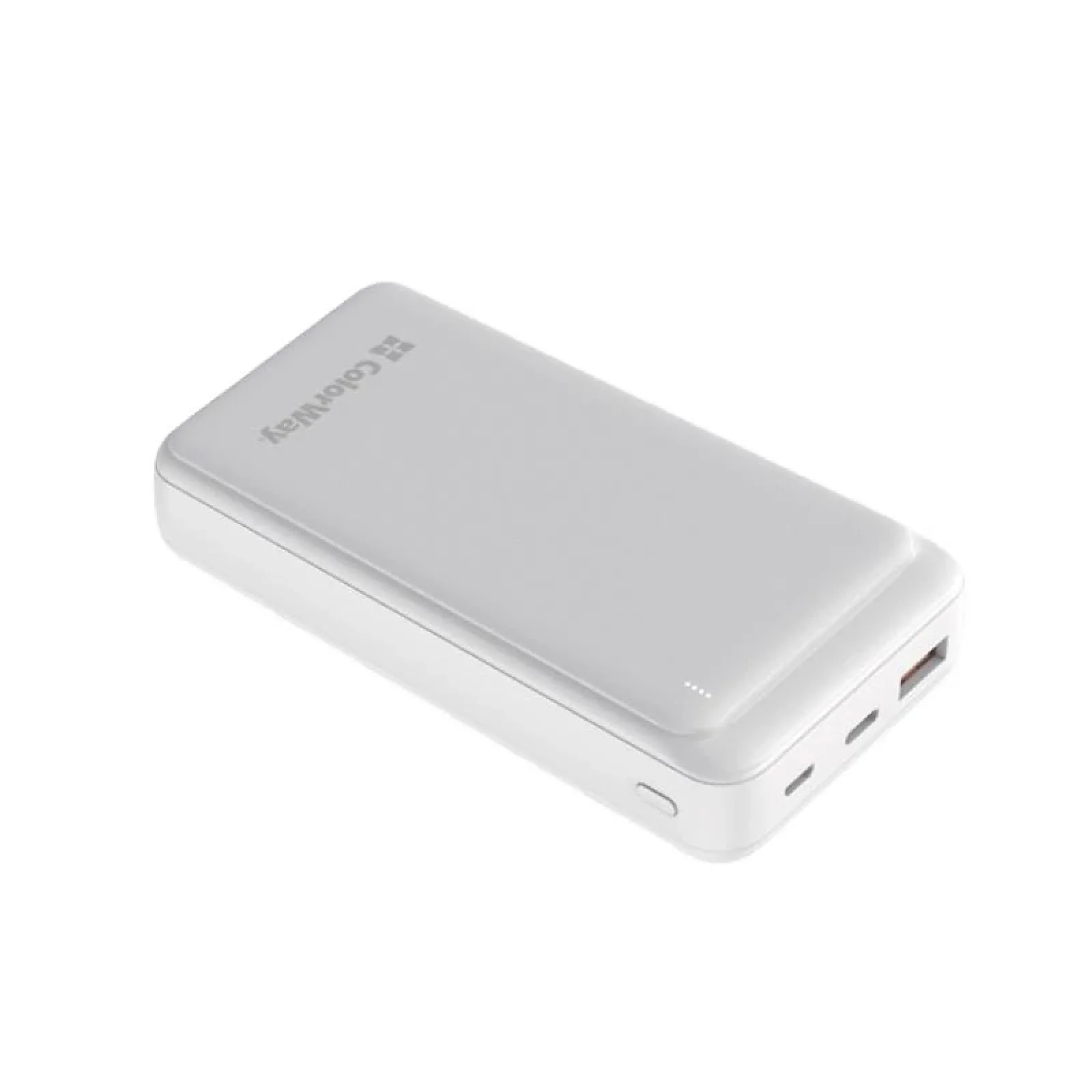 Зовнішній акумулятор ColorWay Slim 20000mAh White (CW-PB200LPG3WT-PD) UA