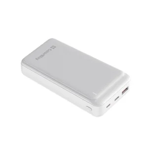 Зовнішній акумулятор ColorWay Slim 20000mAh White (CW-PB200LPG3WT-PD) UA