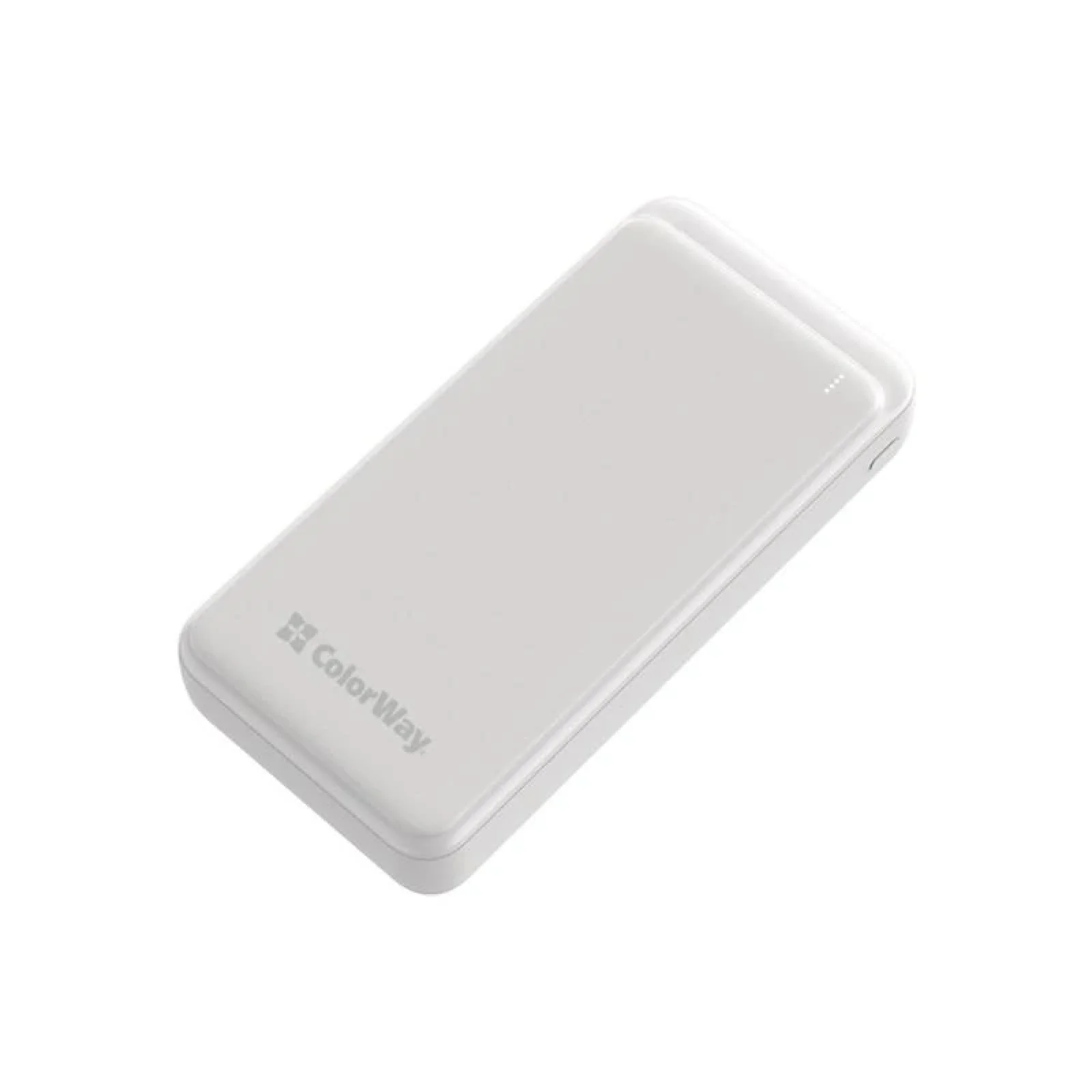 Зовнішній акумулятор ColorWay Slim 20000mAh White (CW-PB200LPG3WT-PD) UA