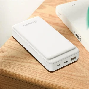 Зовнішній акумулятор ColorWay Slim 20000mAh White (CW-PB200LPG3WT-PD) UA