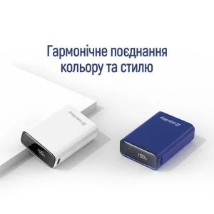Зовнішній акумулятор ColorWay Full power 20000mAh Blue (CW-PB200LPG2BL-PDD) UA