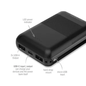 Внешний аккумулятор 4smarts VoltHub Go2 10000mAh Black UA