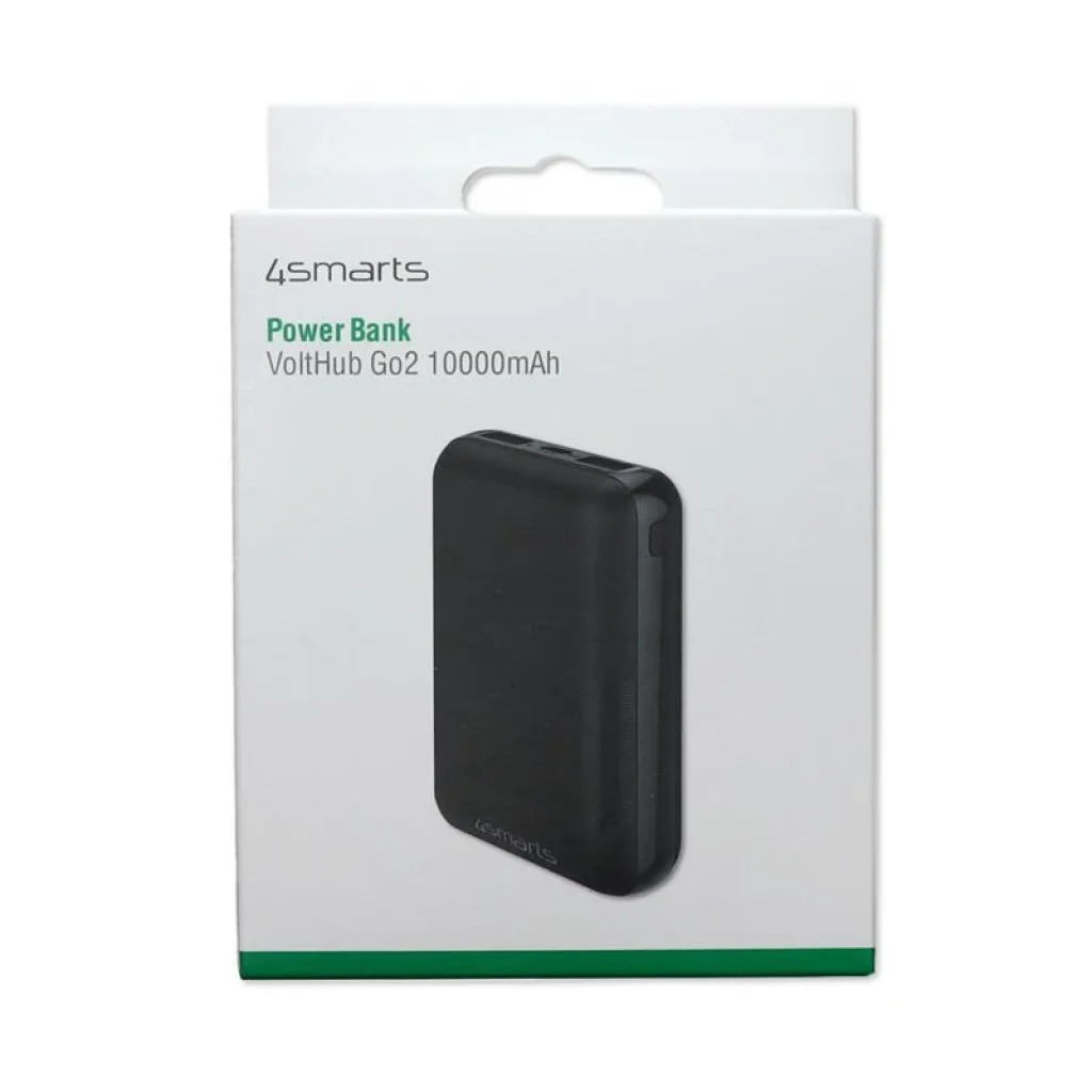 Внешний аккумулятор 4smarts VoltHub Go2 10000mAh Black UA