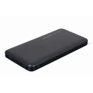 Зовнішній акумулятор Gembird 10000mAh Black (PB10-02) UA