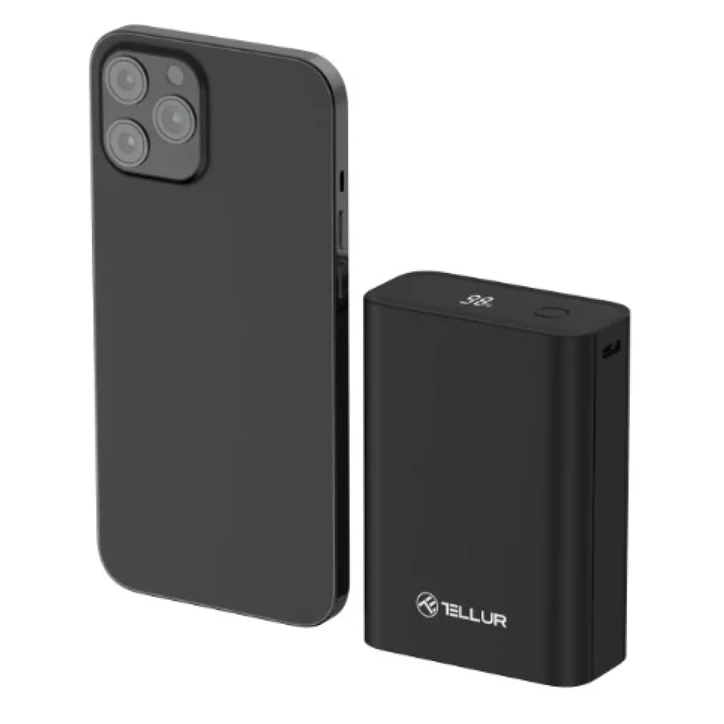 Внешний аккумулятор Tellur PD702 Compact Pro 20000mAh Black (TLL158371) UA