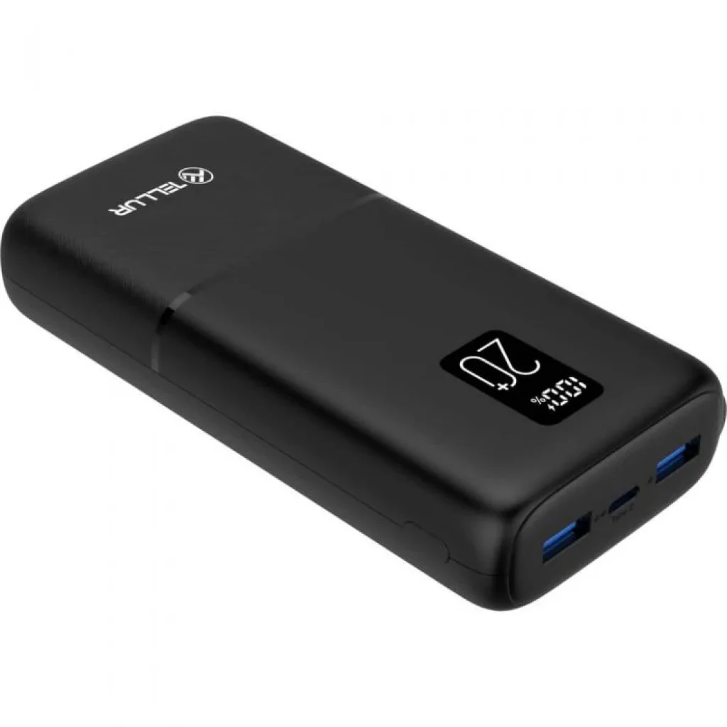 Внешний аккумулятор Tellur PD202 Boost Pro 20000mAh Black (TLL158351) UA